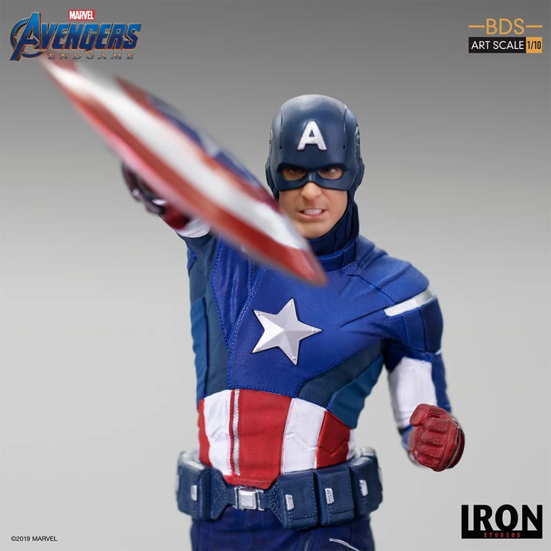 Captain America 2012 Diorama BDS Art Scale 1/10 | Iron Studios | UVSTOREGT