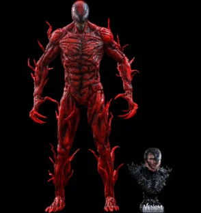 Carnage Versión Deluxe Figura Sexta Escala | Hot Toys | UVSTOREGT