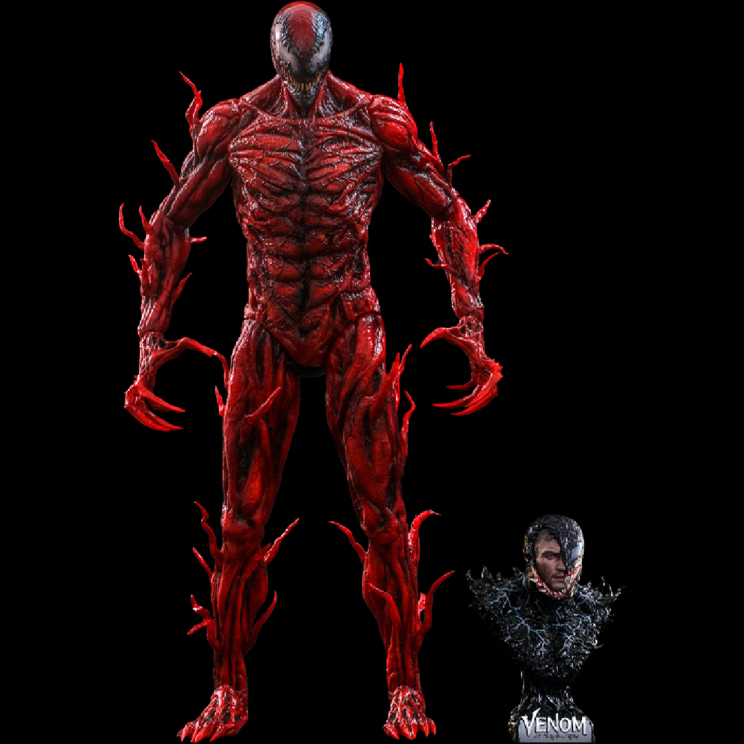 Carnage Versión Deluxe Figura Sexta Escala | Hot Toys | UVSTOREGT