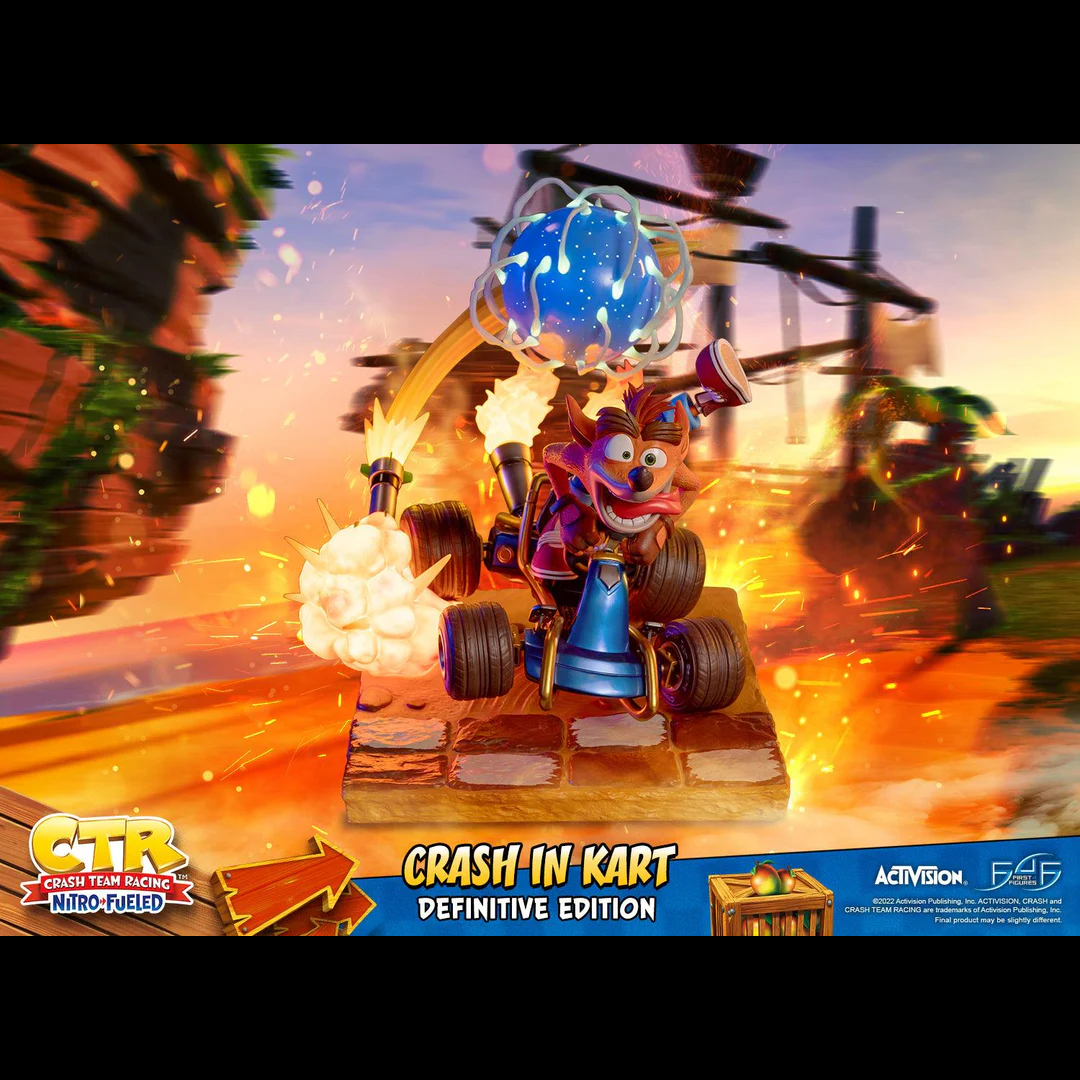 Crash Team Racing Nitro-Fueled Kart | First 4 Figures | UVSTOREGT