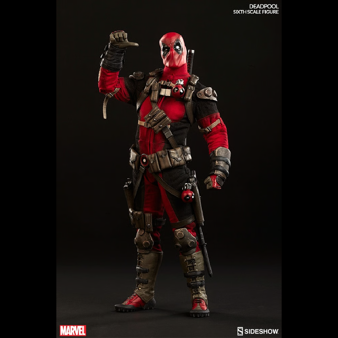 Deadpool Figura Sexta Escala | Sideshow | UVSTOREGT
