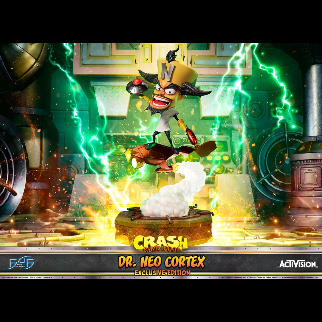 Dr. Neo Cortex Edición Exclusiva Figura | First 4 Figures | UVSTOREGT