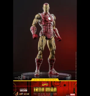Iron Man (Versión Deluxe) Figura Sexta Escala | Hot Toys | UVSTOREGT