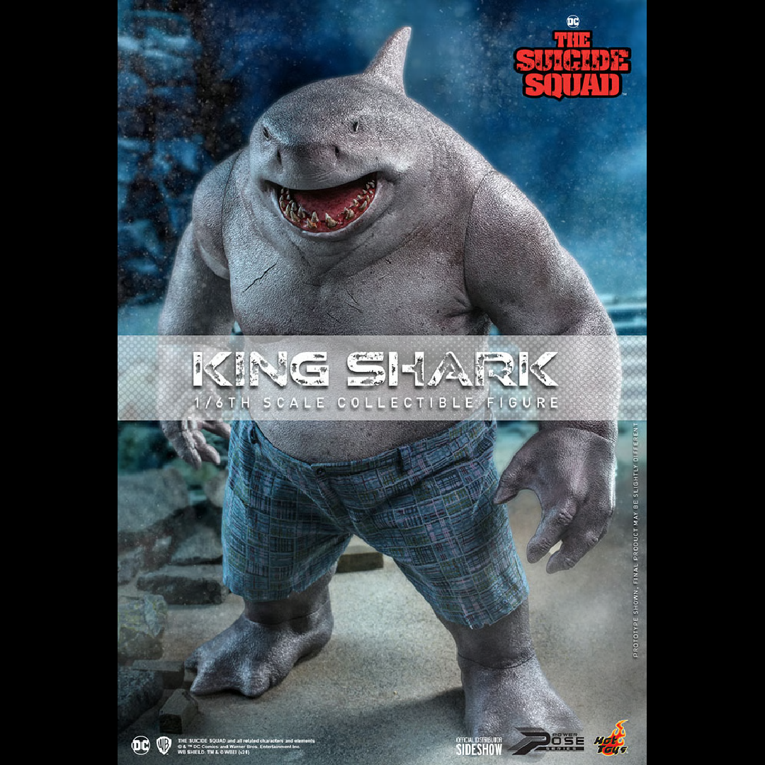 King Shark Figura Escala 1/6 | Hot Toys | UVSTOREGT