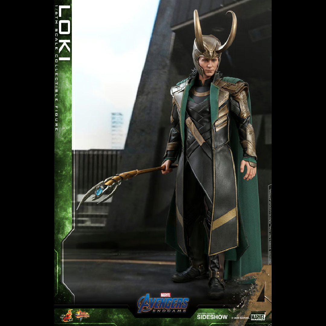 Loki Endgame Figura Sexta Escala | Hot Toys | UVSTOREGT