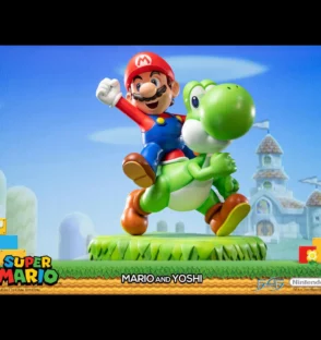 Mario & Yoshi Edición Estándar Estatua PVC | First 4 Figures | UVSTOREGT