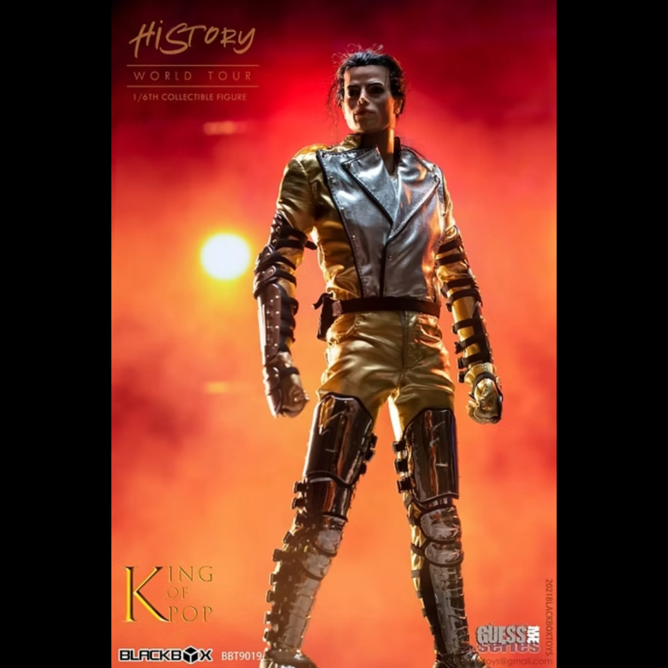 Michael Jackson King of Pop Figura Escala 1/6 | Black Box | UVSTOREGT