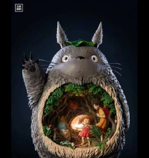 My Neighbor Totoro Hayao Miyazaki Estatua de Resina | ZuoBan Studio | UVSTOREGT