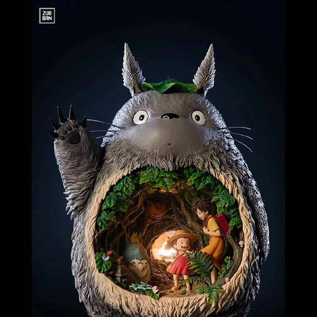 My Neighbor Totoro Hayao Miyazaki Estatua de Resina | ZuoBan Studio | UVSTOREGT