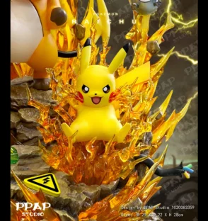 Pikachu Evolution Series Estatua de Resina | PPAP | UVSTOREGT