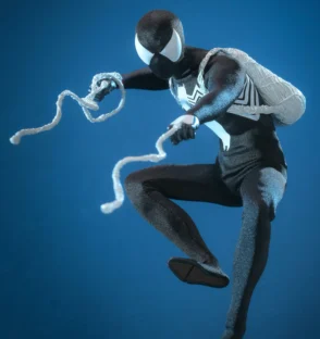 Spider-Man Symbiote Suit Figura de Acción | Hono Studio | UVSTOREGT