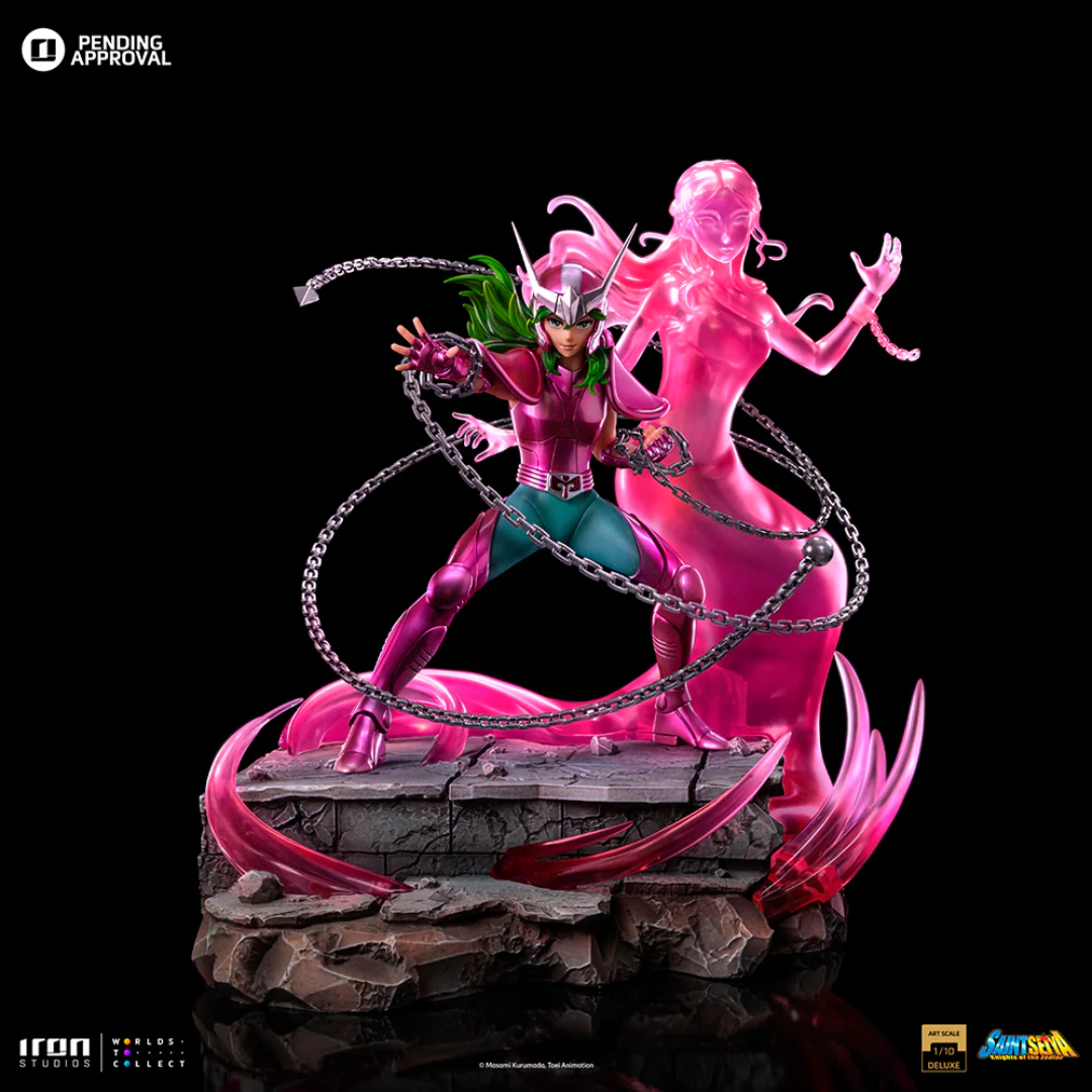 Andromeda Shun Saint Seiya Estatua Deluxe | Iron Studios | UVSTOREGT