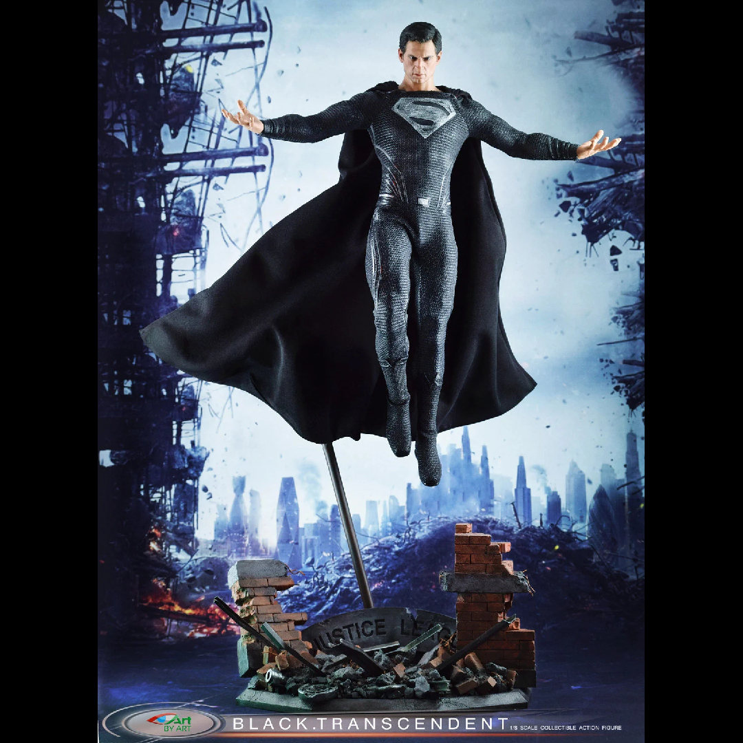 Superman Black Suit Figura Escala 1/6 | By-Art | UVSTOREGT