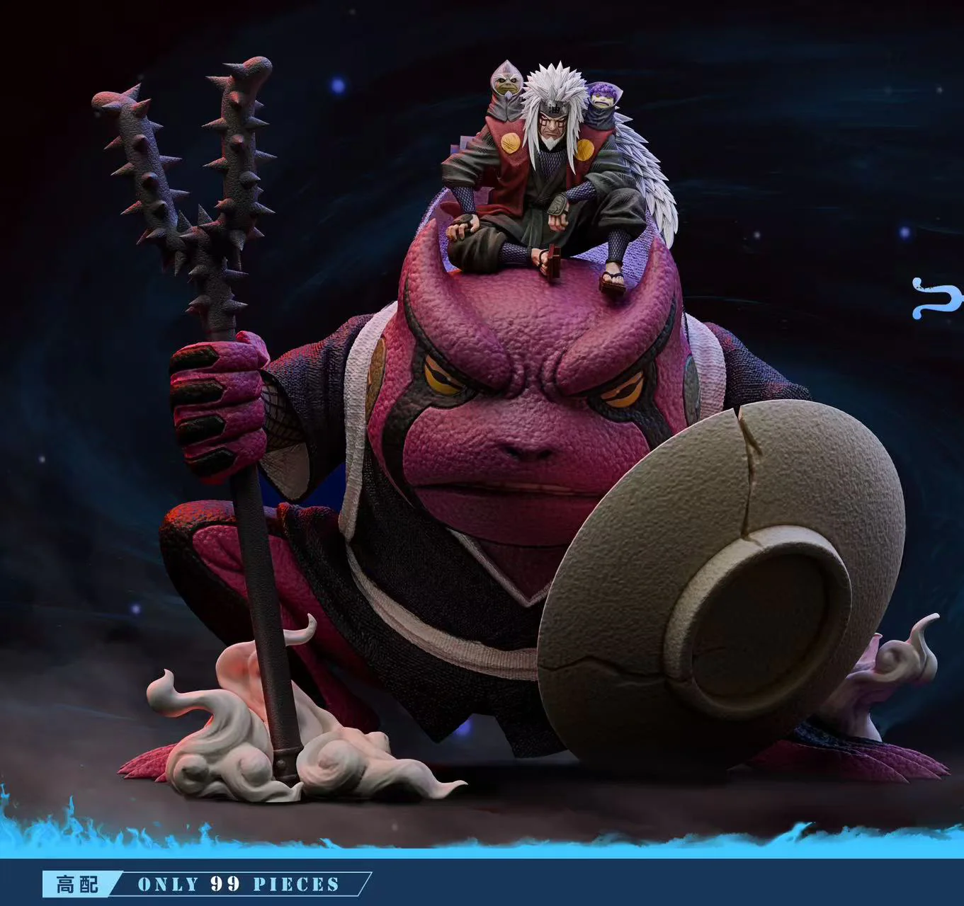 Jiraiya x Gamaken – Naruto | Ice Studio 1/7 Resin Statue | UVSTOREGT