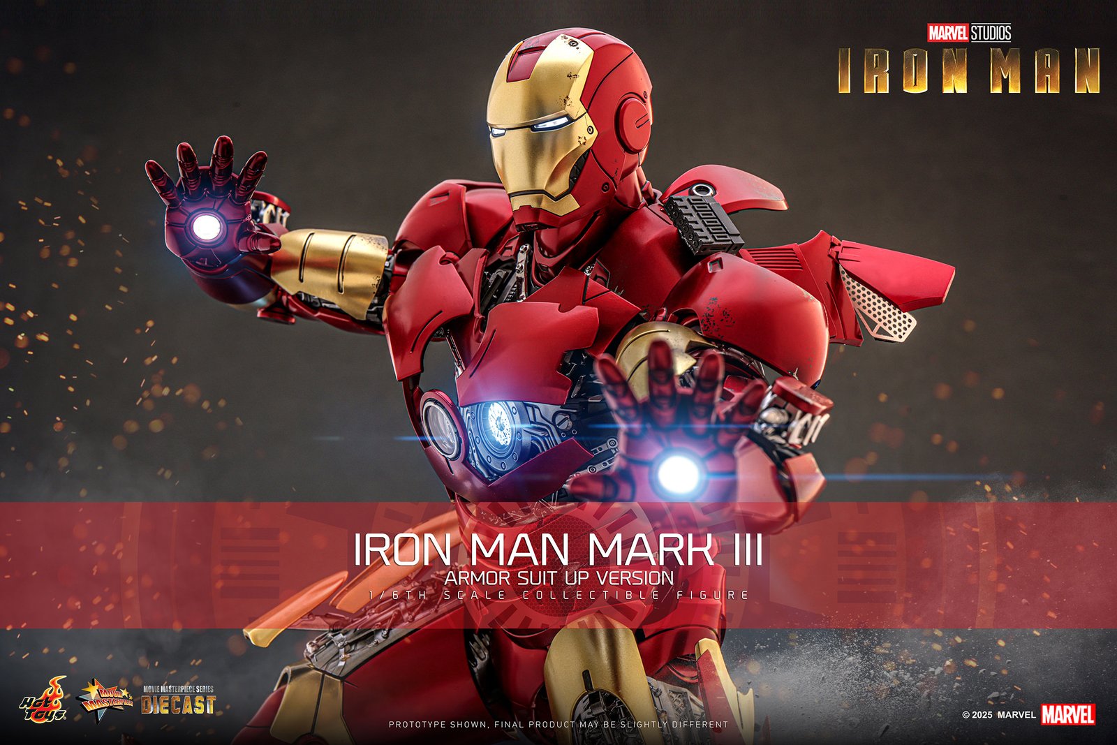 Iron Man Mark III (Armor Suit Up Version) | Hot Toys (PRE ORDEN) | UVSTOREGT