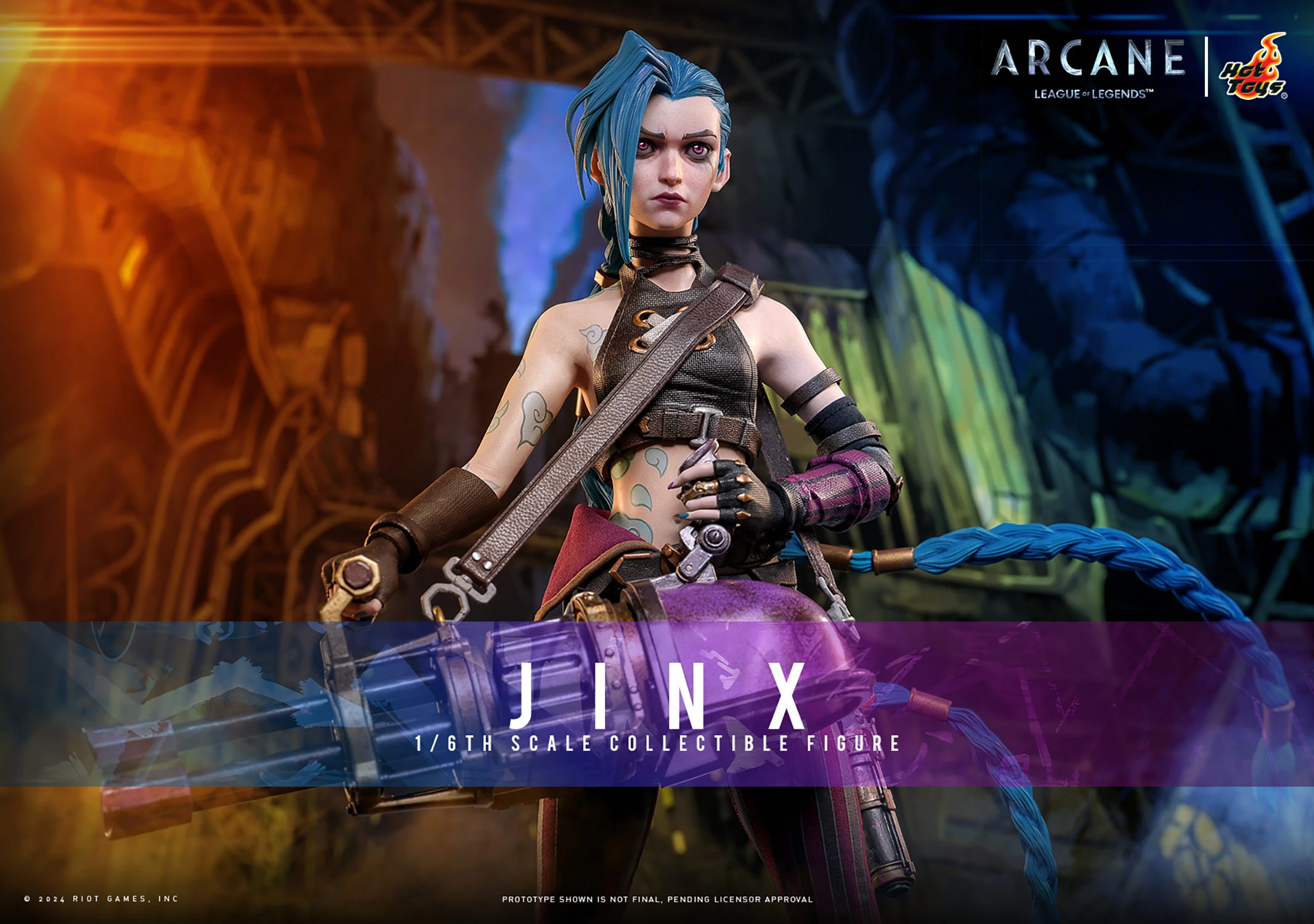 Jinx – Arcane: League of Legends | Hot Toys (PRE ORDEN) | UVSTOREGT