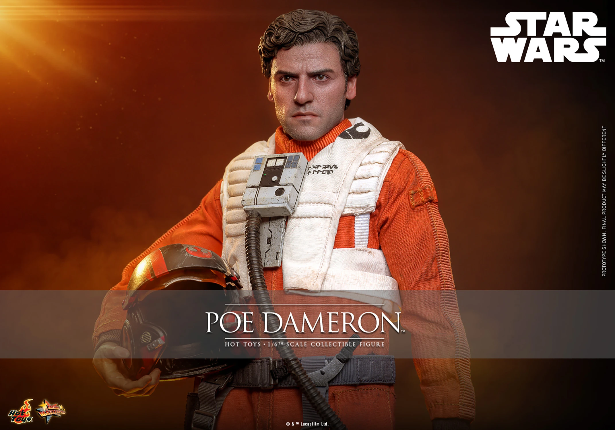 Poe Dameron – Star Wars: The Force Awakens | Hot Toys (PRE ORDEN) | UVSTOREGT