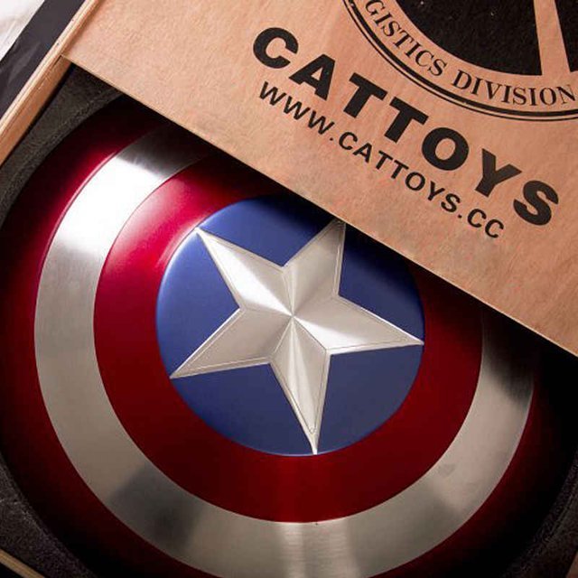 Captain America Shield (Perfect Version) | Cattoys [Metal Made] 1:1 Scale (SOLO BAJO PEDIDO) | UVSTOREGT