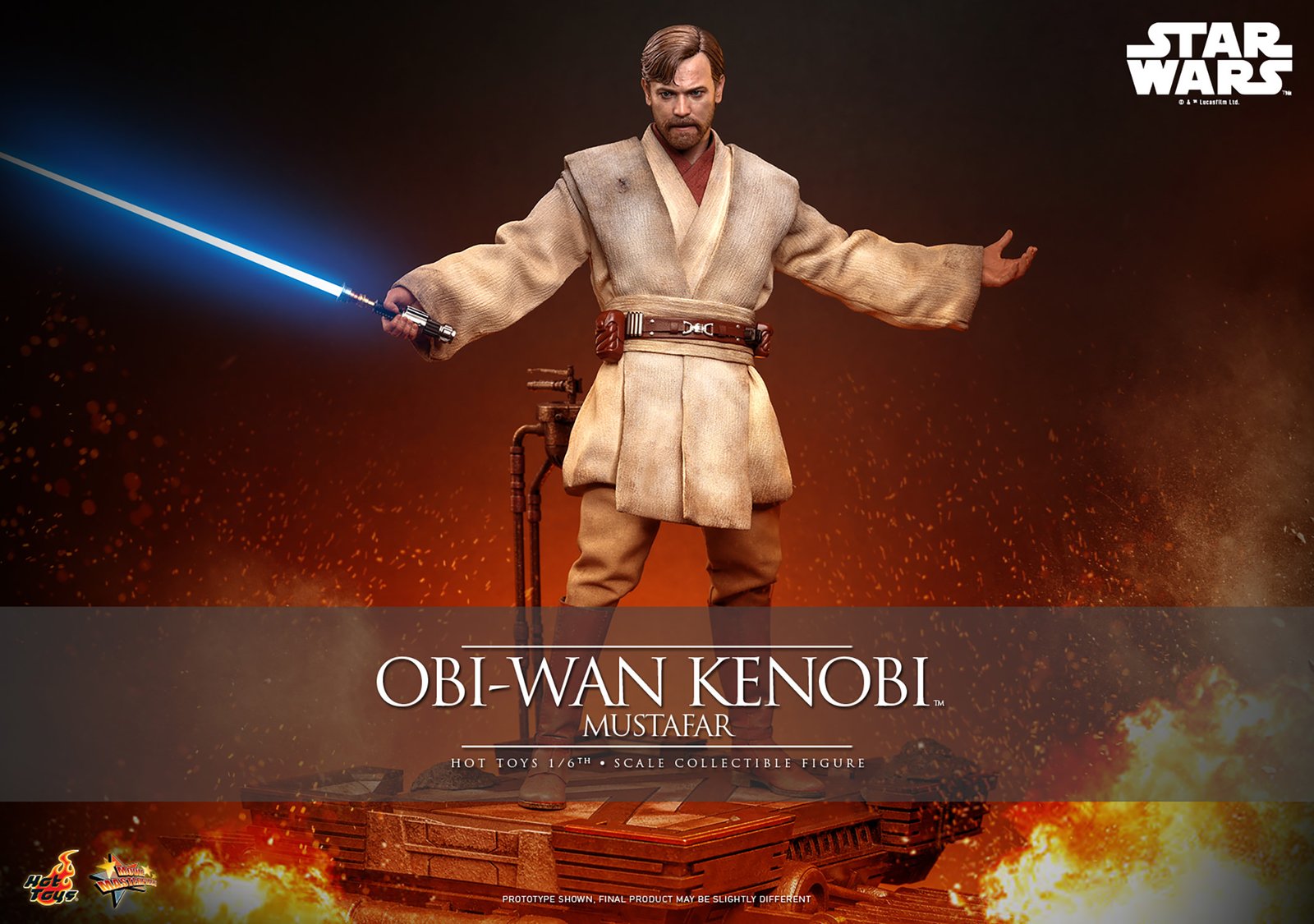 Obi-Wan Kenobi (Mustafar) | Hot Toys (1/6 Scale Figure) (PRE ORDEN) | UVSTOREGT