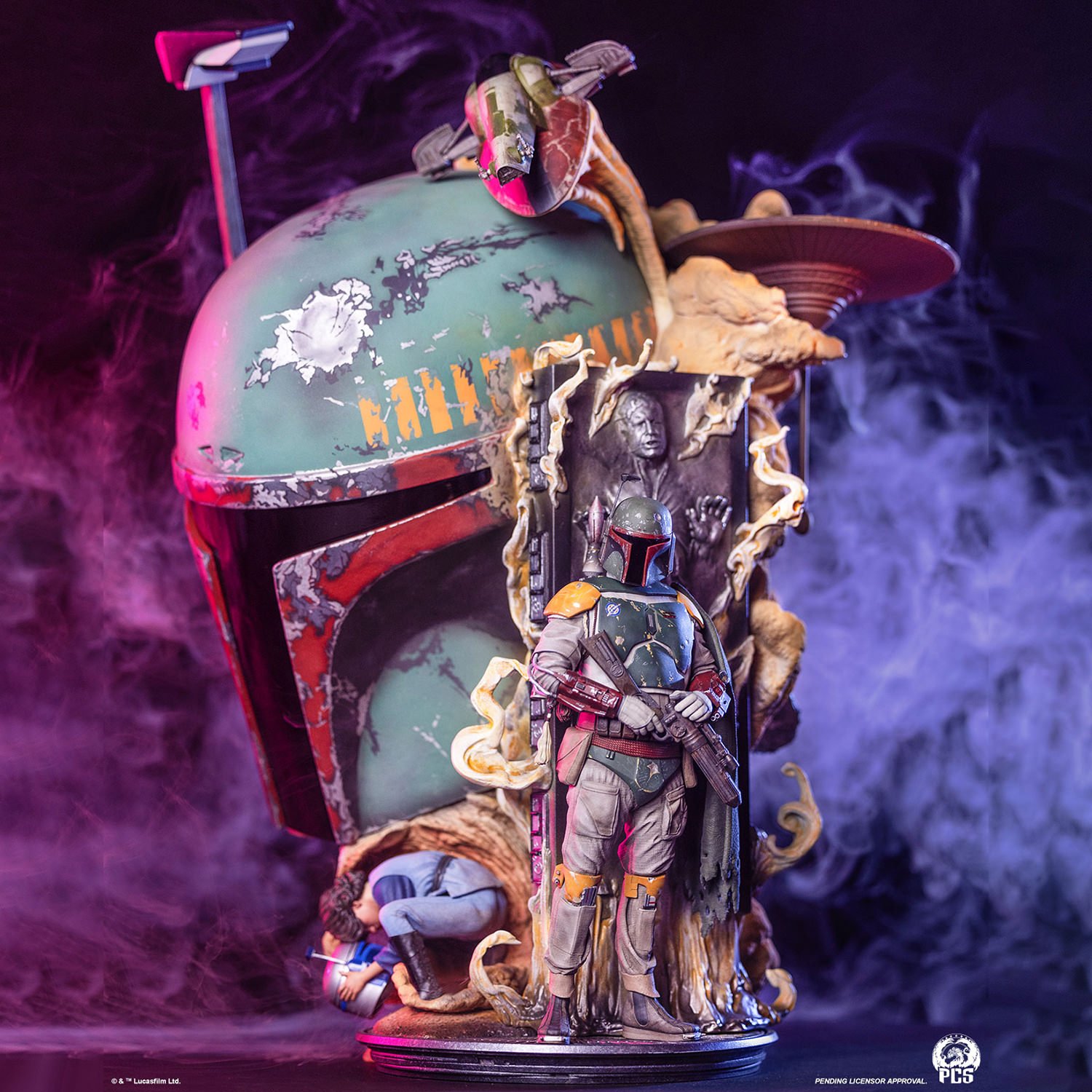 Boba Fett (Deluxe Edition) – Fine Art Bust | PCS (PRE ORDEN) | UVSTOREGT