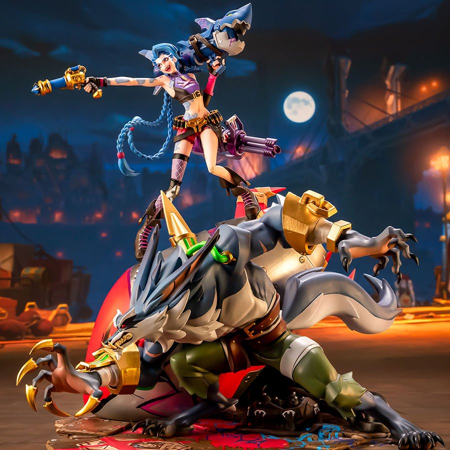 2XKO: Jinx & Warwick | PureArts (1/10 Scale Statue) (PRE ORDEN) | UVSTOREGT