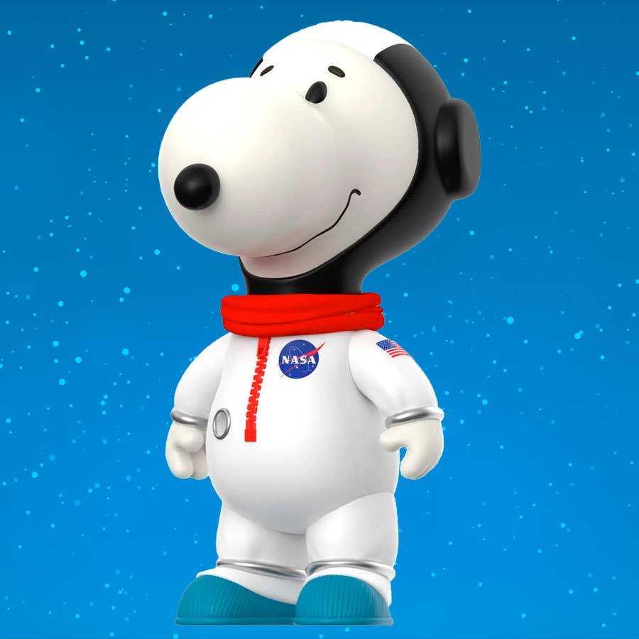 Snoopy (White Spacesuit) | Super7 (SuperSize Vinyl Collectible) (PRE ORDEN) | UVSTOREGT