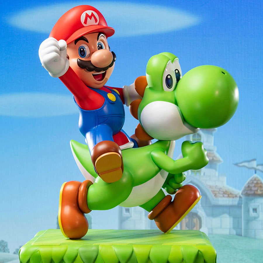 Mario and Yoshi (Exclusive Edition) – Statue | First 4 Figures (PRE ORDEN) | UVSTOREGT